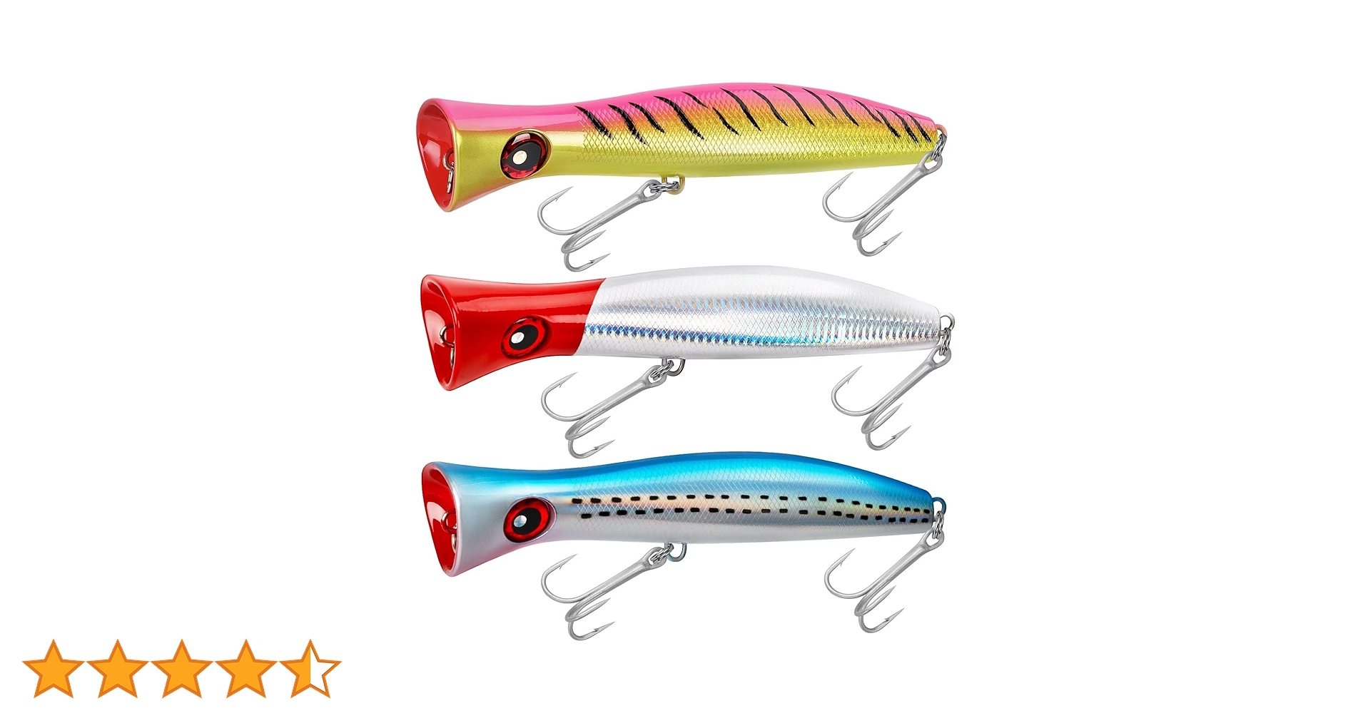 ポッパー系ルアー・GT・マグロ 14本セット Amazon | THKFISHトップウォーター フィッシングルアー GT